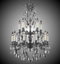 American Brass & Crystal CH9823-A-01G-PI - 15 Light Chandelier
